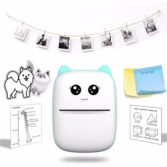 Mini Cat Photo Printer