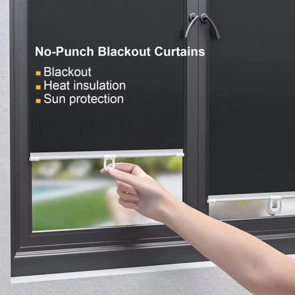 Retractable Suction Cup Blinds