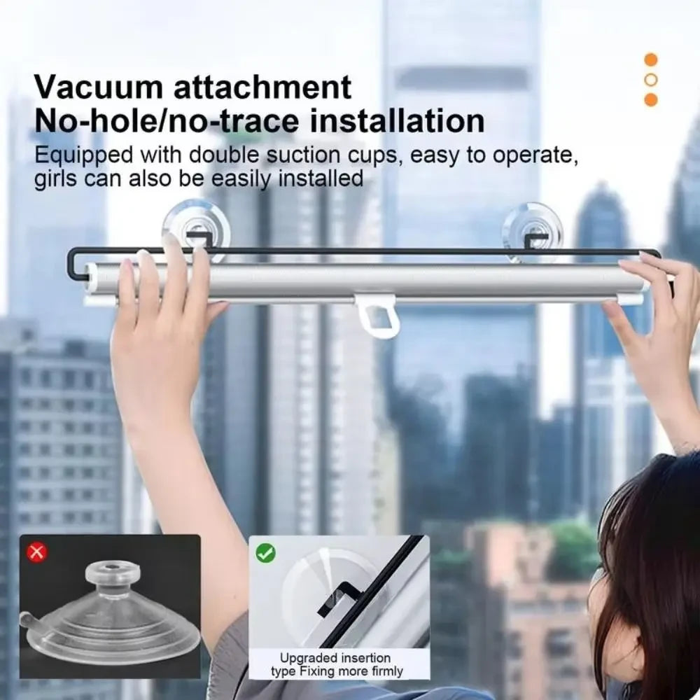 Retractable Suction Cup Blinds