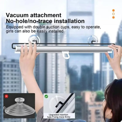 Retractable Suction Cup Blinds