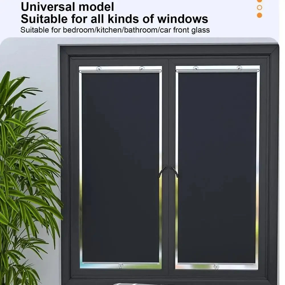 Retractable Suction Cup Blinds