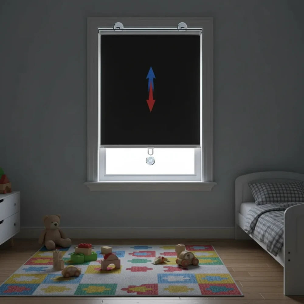 Retractable Suction Cup Blinds