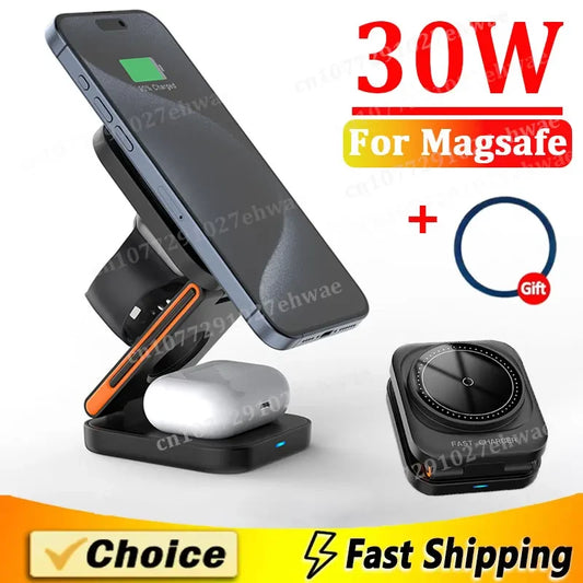3-in-1 Foldable Wireless Charger