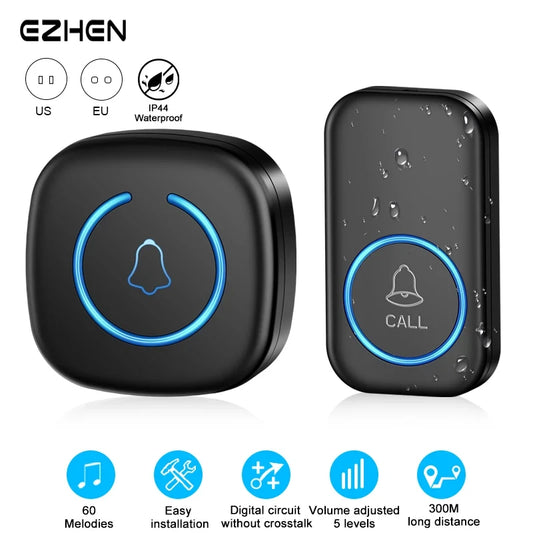 Wireless Doorbell 300M Range