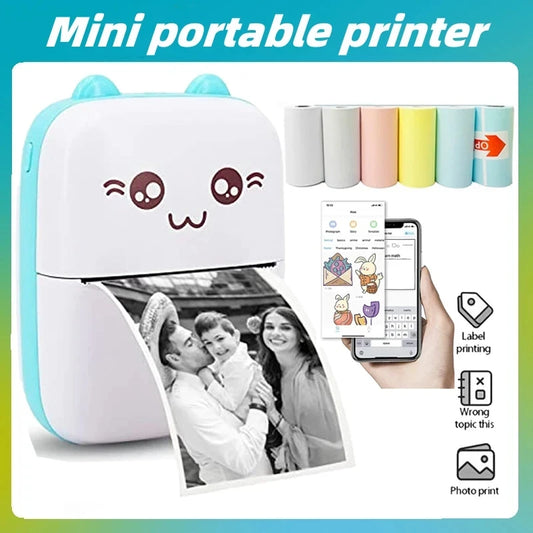 Mini Cat Photo Printer