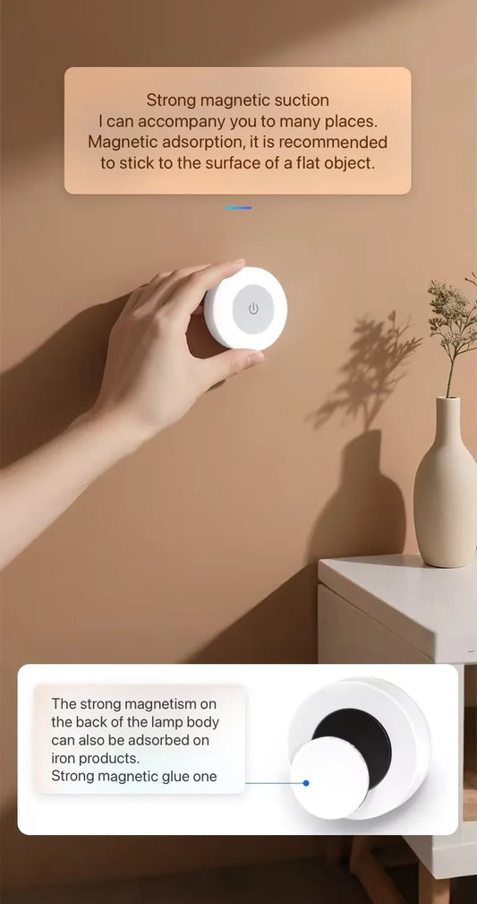Rechargeable Magnetic Night Light