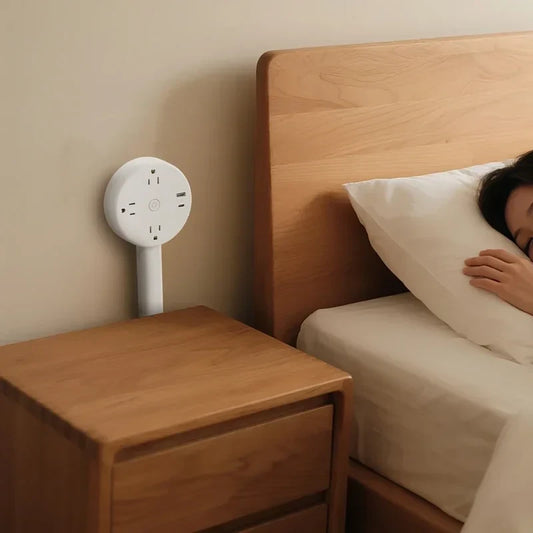 Rotatable Wall Plug Extender