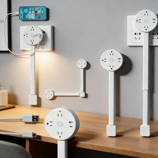 Rotatable Wall Plug Extender